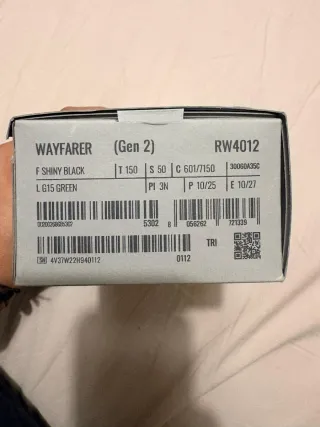 Ray-Ban Wayfarer (Gen 2) RW4012