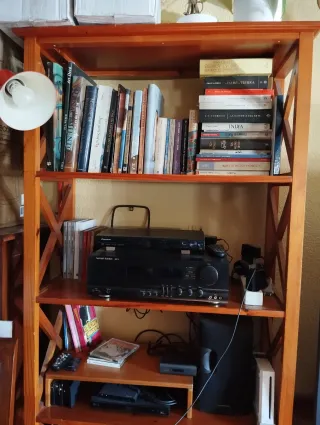 Conjunto 2 Estanterías Madera