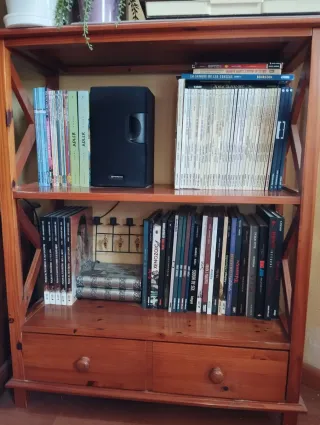 Conjunto 2 Estanterías Madera