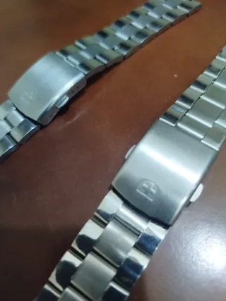 Correa de acero Wenger plateada