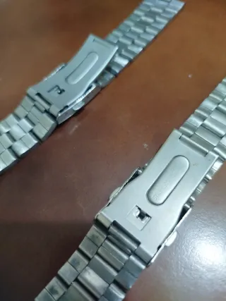 Correa de acero Wenger plateada