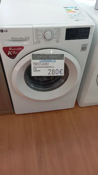 LAVADORA LG 9 KG