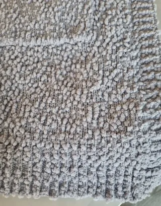 Chaqueta de punto gris talla única