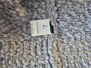 Chaqueta de punto gris talla única