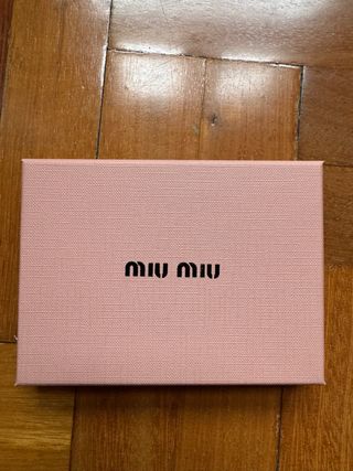 Portacartellini Miu Miu Rosa
