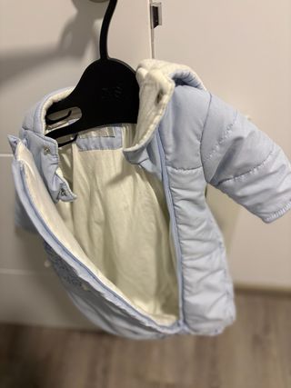 Buzo para recién nacido azul