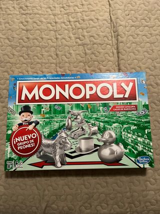 Monopoly Edición Catalunya Calles de Barcelona