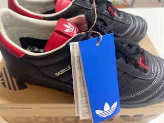 Zapatillas Adidas Gazelle Team Negras Rojas