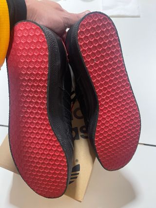 Zapatillas Adidas Gazelle Team Negras Rojas