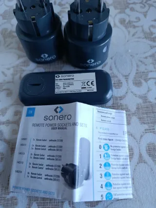 Set Sonero 2 prese radio + telecomando
