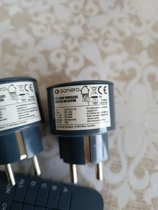 Set Sonero 2 prese radio + telecomando