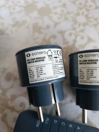 Set Sonero 2 prese radio + telecomando