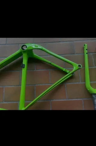 Cuadro carbono Open Up Talla M + tija carbono