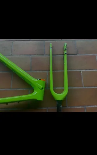 Cuadro carbono Open Up Talla M + tija carbono