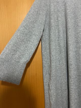 Vestido Malha Cinzento H&M