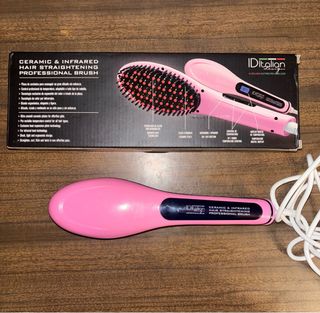 Cepillo Alisador IDItalian Rosa Cerámica e Infrarr