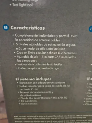 Sistema de vallado inalámbrico PetSafe