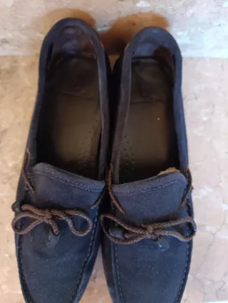 Mocasines Massimo Dutti Caballero Azul