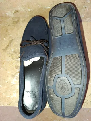 Mocasines Massimo Dutti Caballero Azul