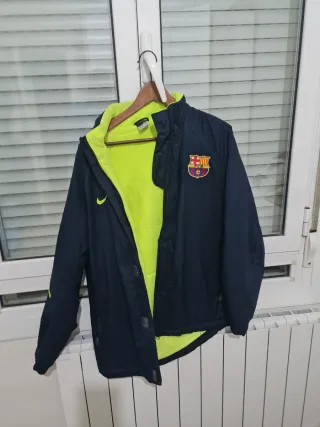 Chaqueta Nike FC Barcelona Azul y Amarillo