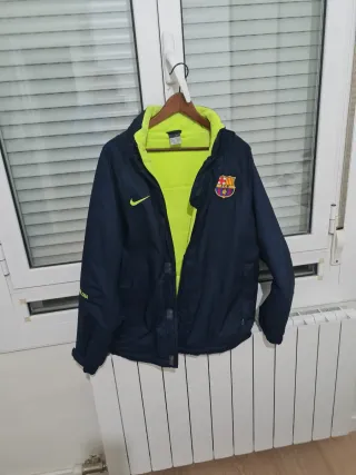 Chaqueta Nike FC Barcelona Azul y Amarillo