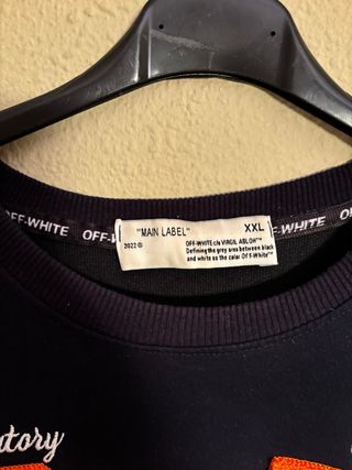 Sudadera Off White XXL OW Laboratory Of Fun