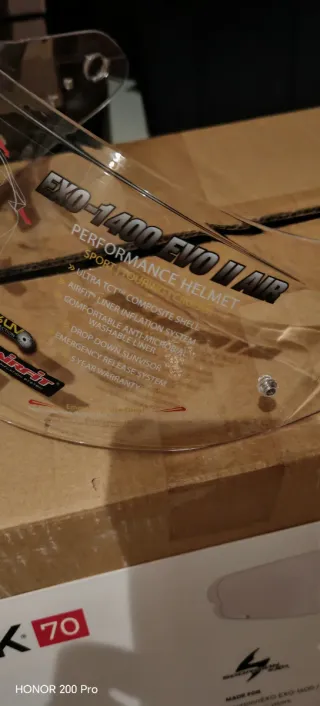 Visera Scorpion Exo 1400 Evo II Air