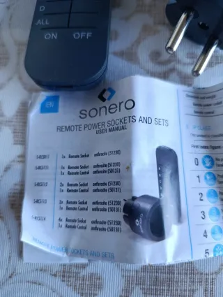 Sonero Set Prese Elettriche Remote