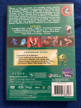 Los Mejores Cortos de Pixar Vol. 2 DVD