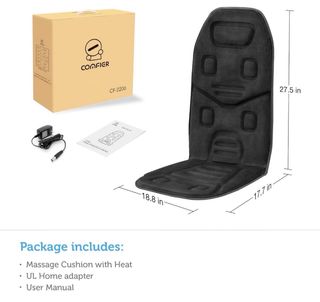 Cojín/Manta de masaje y calor eléctrico