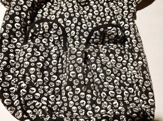 Bolso bandolera calaveras