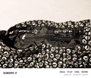 Bolso bandolera calaveras