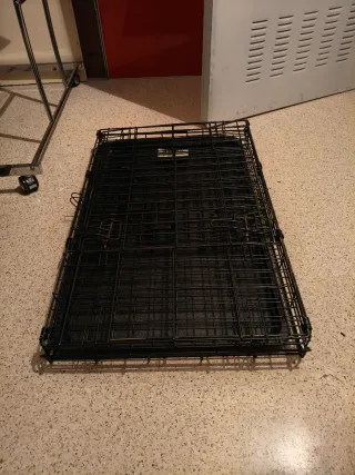 Jaula para perro negra