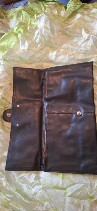 Borsello vintage pelle vitello anni '70