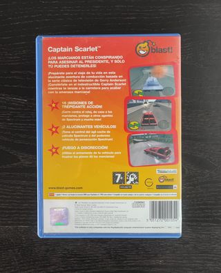 Captain Scarlet PS2 Juego