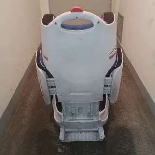 Silla de coche Hauck azul y negro