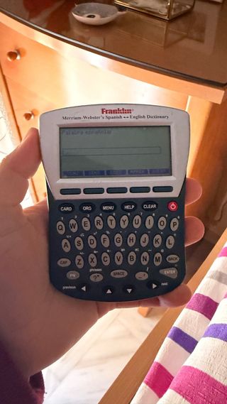 Traductor Electrónico Franklin Merriam-Webster