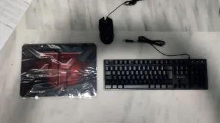 LOTAZO : teclado , ratón y alfombrilla gaming