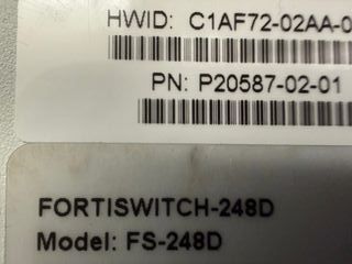 Ethernet Switch Fortinet FortiSwitch 248D 48 Porte