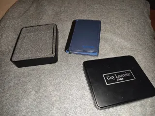 Cartera Piel Guy Laroche Azul y Negra