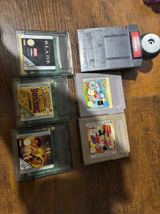 Consola Game Boy Color Amarilla + Juegos