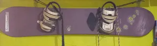 Tabla de Snowboard Morada