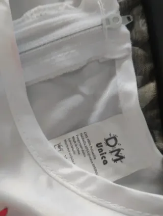 Disfraz Annabelle blanco y rojo