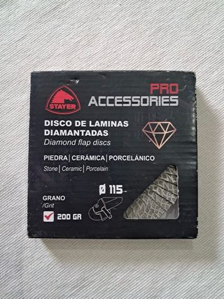 Disco de láminas diamantadas Stayer 115mm