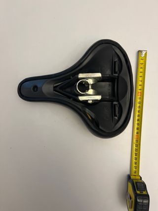 Sillín de Bicicleta Vintage Negro