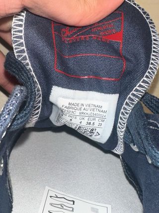 Moncler x Converse Chuck Taylor Azul