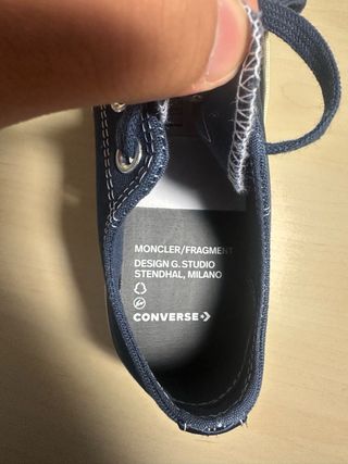 Moncler x Converse Chuck Taylor Azul