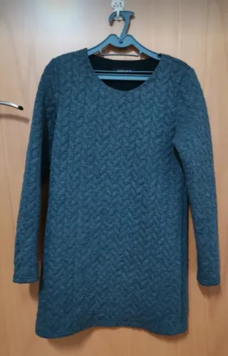 Vestido invierno gris acolchado Indust Wetrus