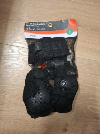 Set Protecciones Patinaje Oxelo Talla S