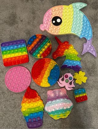 11 Pop It Antistress Vari Colori